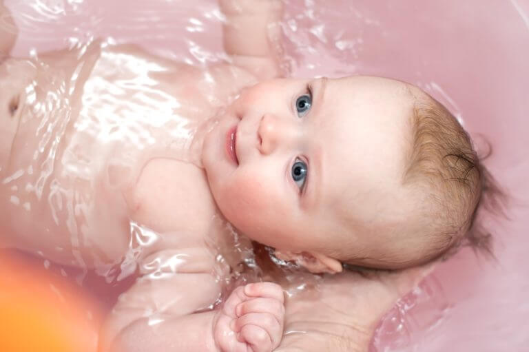 Je baby veilig in bad